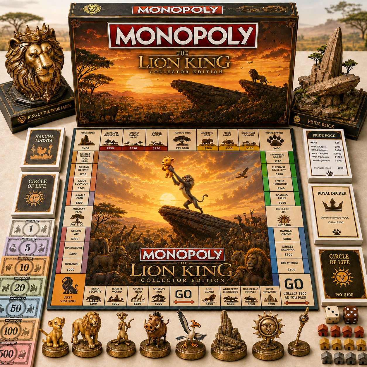Premium LK Board Game TTTT