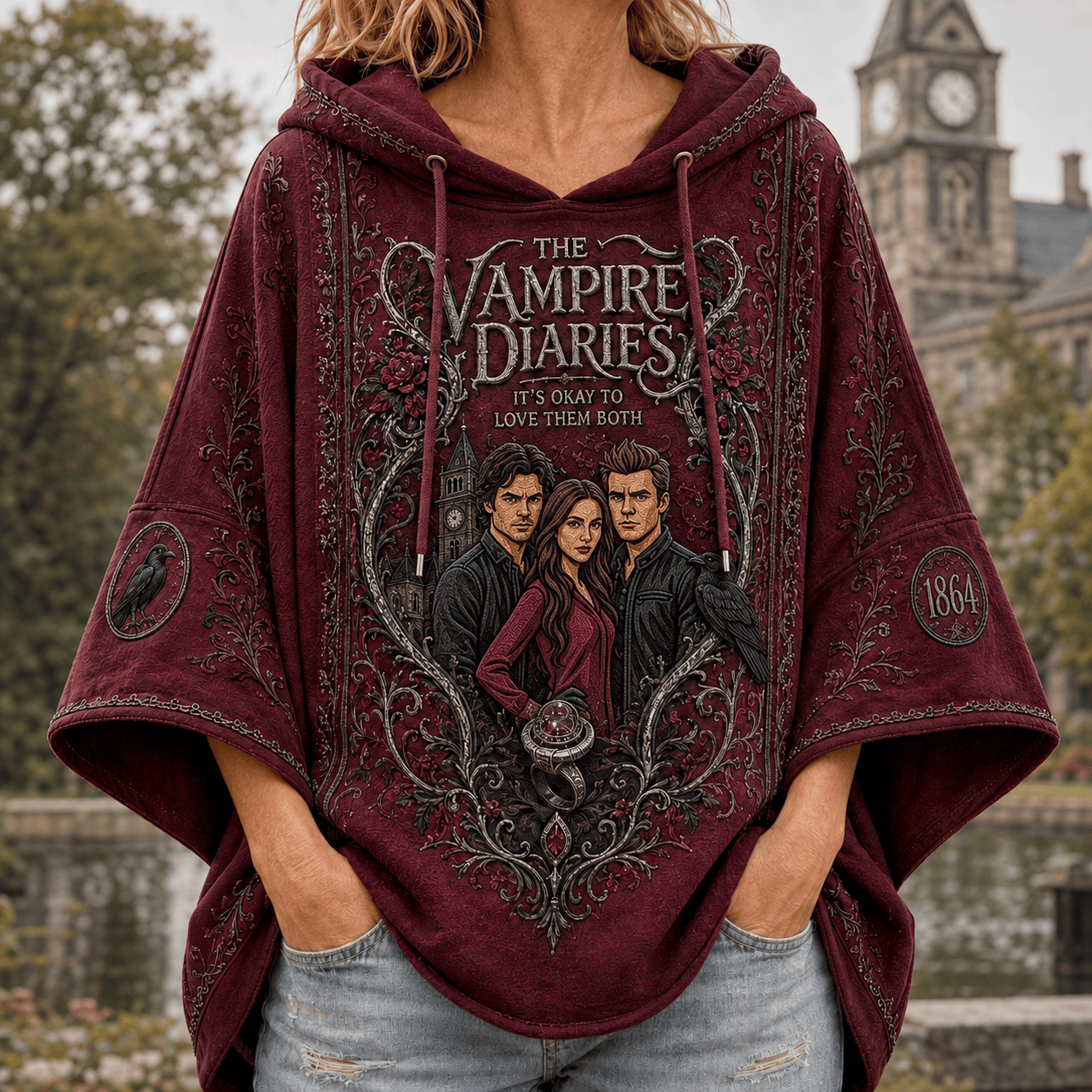 Premium TVD Short Sleeve Hoodie NTVA