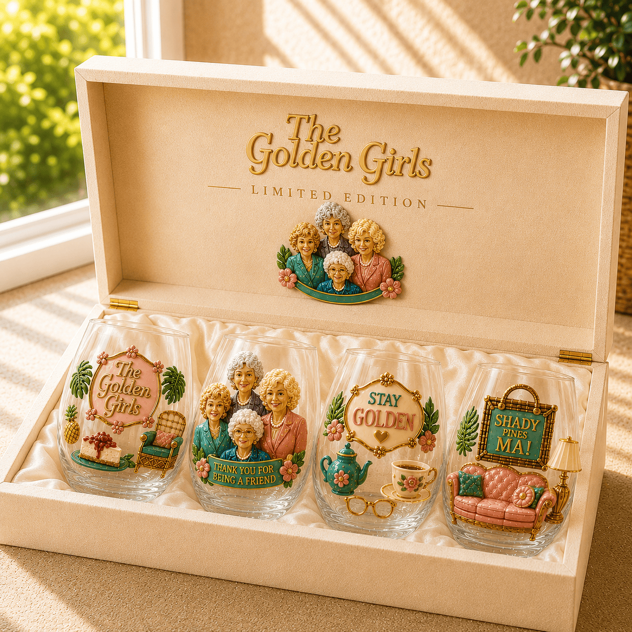 Premium TGG Whiskey Glass Set TMH