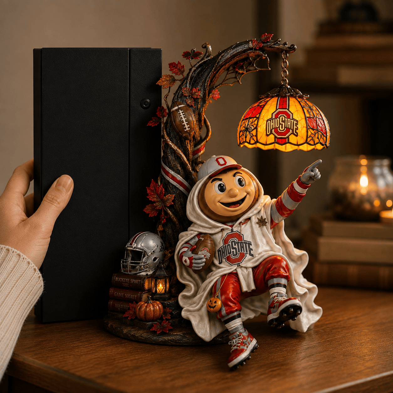 Premium OSB Bookshelf Figurines Lamp PDL