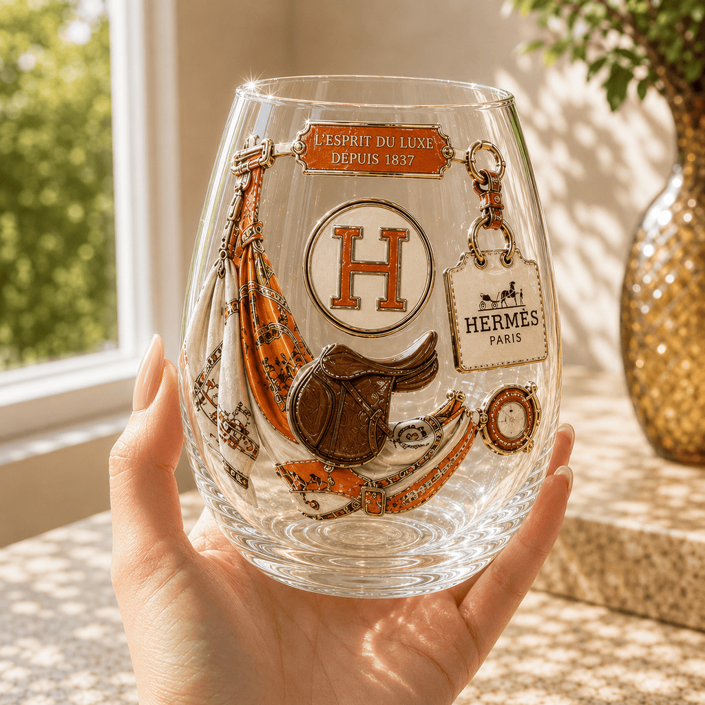 Premium HM Wine Glass Cup TTN