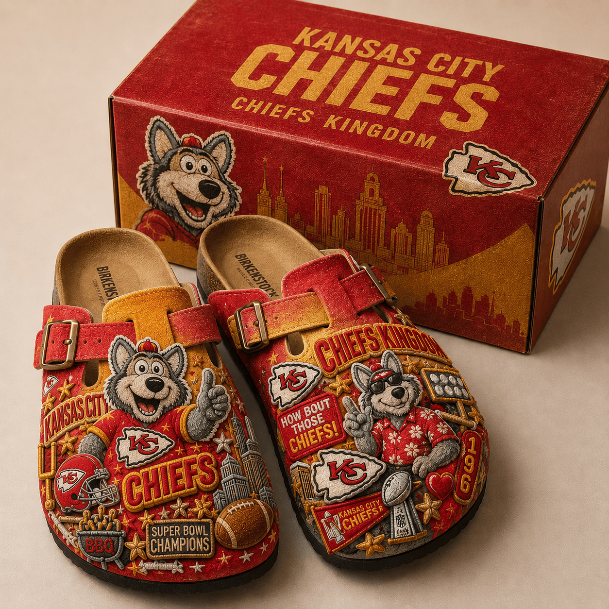 PREMIUM KCC MINK SUEDE CLOGS TTNL