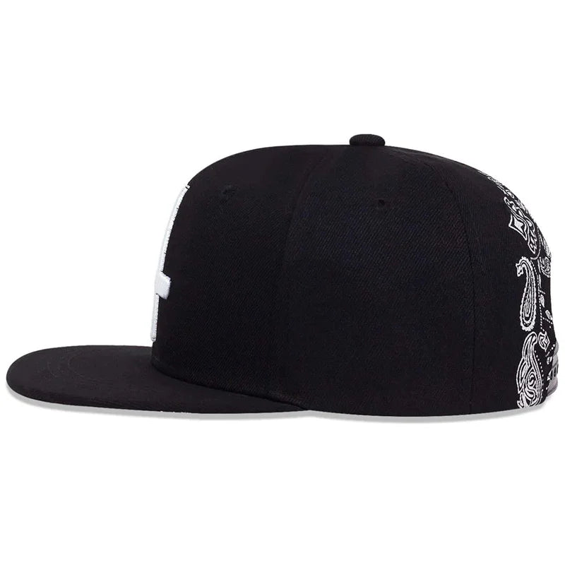 1piece Unisex Cross Embroidery Hip Hop Hat Outdoor Adjustable Sunscreen Leisure Hat Spring Summer Travel Tourism Beach Vacation